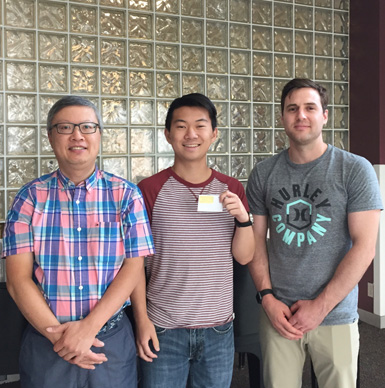Dr. Chan, Edric Xiao and Cody Lewis